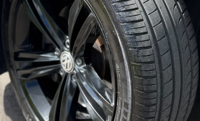 VW - VolksWagen TIGUAN Allspac R-Line 350 TSI 2.0 4x4 2019 Flex-13