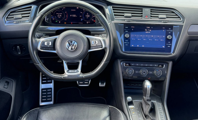 VW - VolksWagen TIGUAN Allspac R-Line 350 TSI 2.0 4x4 2019 Flex-12