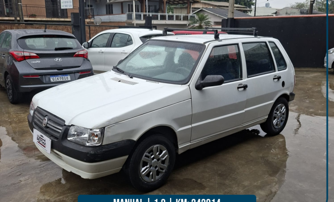 Fiat Uno Mille WAY ECONOMY 1.0 F.Flex 4p 2012 Flex