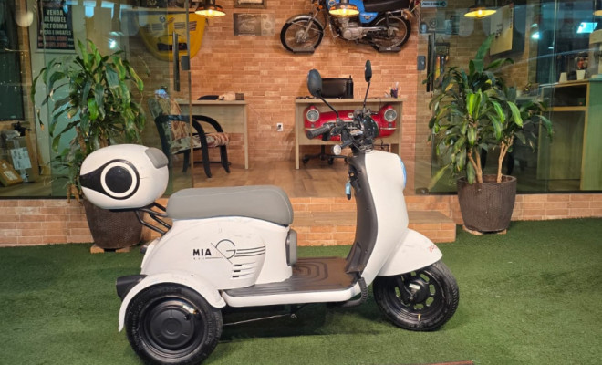 Scooter Elétrica Tri Mia 1000W Zero KM Elétrico-7
