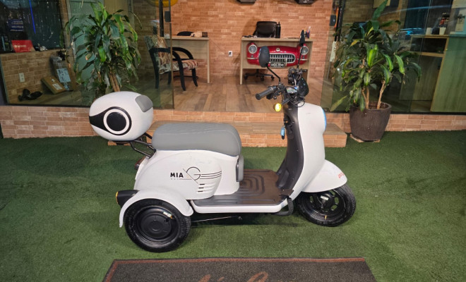 Scooter Elétrica Tri Mia 1000W Zero KM Elétrico-1