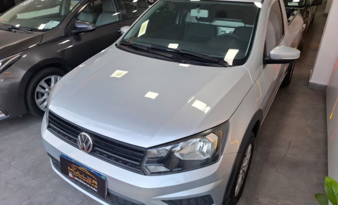 VW - VolksWagen Saveiro Trendline 1.6 T.Flex 8V 2021 Flex-13