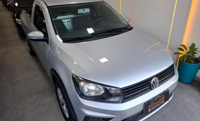 VW - VolksWagen Saveiro Trendline 1.6 T.Flex 8V 2021 Flex-11