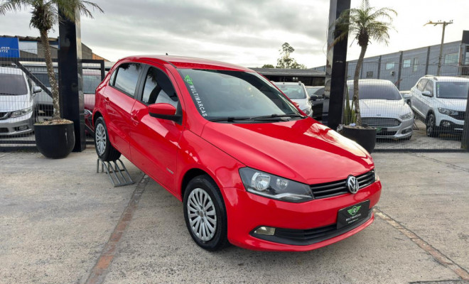 VW - VolksWagen Gol (novo) 1.0 Mi Total Flex 8V 4p 2014 Flex-1