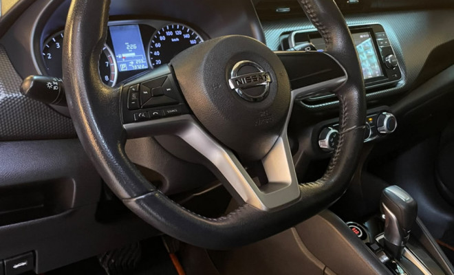 Nissan KICKS SV 1.6  Aut. 2019 Flex  Baixo KM          PRONTA PRA RODAR-8
