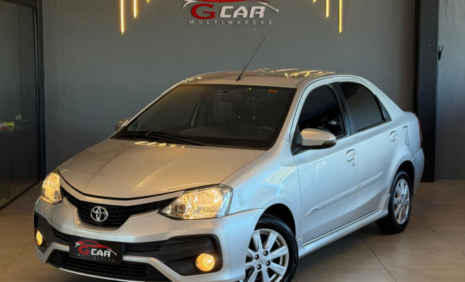 Toyota ETIOS XLS Sedan 1.5 Flex 16V 4p Aut. 2018 Flex