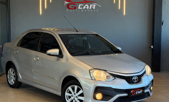 Toyota ETIOS XLS Sedan 1.5 Flex 16V 4p Aut. 2018 Flex-0