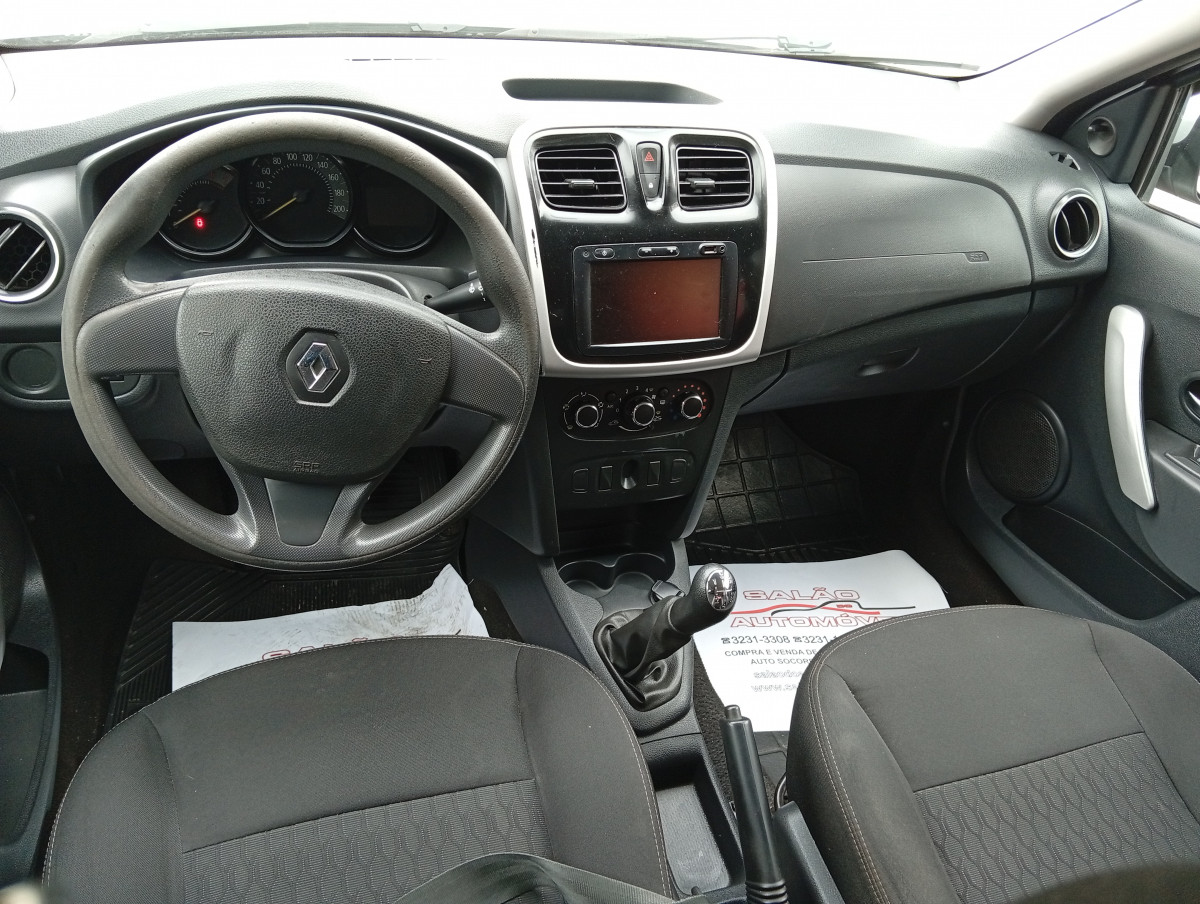 Renault Sandero Authentique Flex 1.0 12V 5P - foto 9
