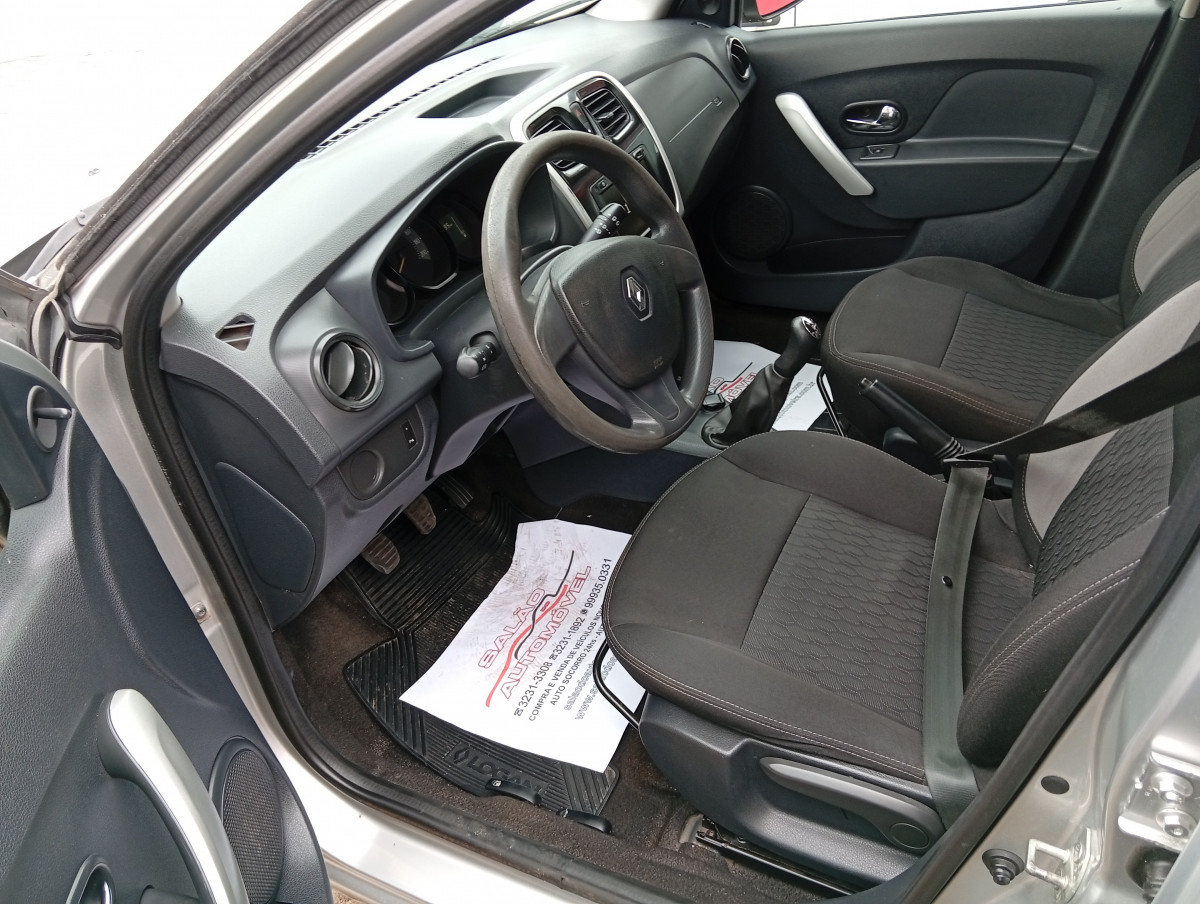Renault Sandero Authentique Flex 1.0 12V 5P - foto 11
