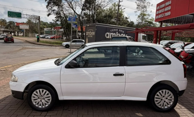 VW - VolksWagen Gol Plus 1.0 Mi Total Flex 2p 2007 Flex-0