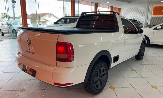VW - VolksWagen Saveiro Trendline 1.6 T.Flex 8V 2018 Flex-3