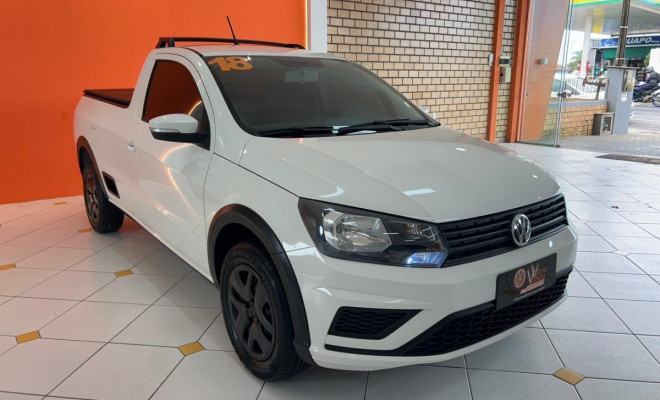 VW - VolksWagen Saveiro Trendline 1.6 T.Flex 8V 2018 Flex-2