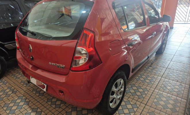 Renault SANDERO Expression Hi-Flex 1.0 16V 5p 2010 Flex-4