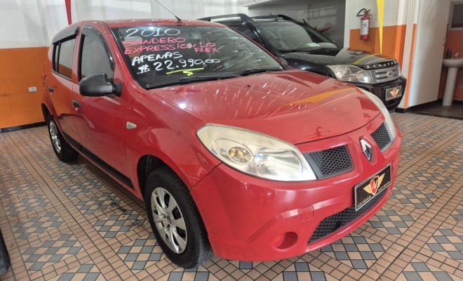 Renault SANDERO Expression Hi-Flex 1.0 16V 5p 2010 Flex-0