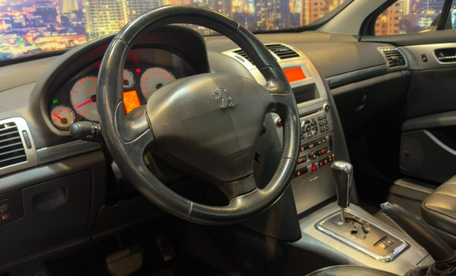 Peugeot 407 Sed. Feline 3.0 V6 211cv 4p Aut. 2007 Gasolina-8