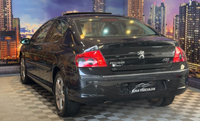 Peugeot 407 Sed. Feline 3.0 V6 211cv 4p Aut. 2007 Gasolina-1