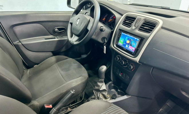 Renault SANDERO Authentique Flex 1.0 12V 5p 2018 Flex-8