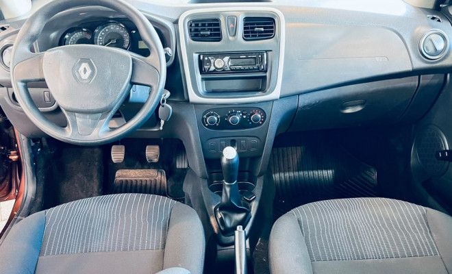 Renault LOGAN Authentique Hi-Flex 1.0 16V 4p 2014 Flex-5