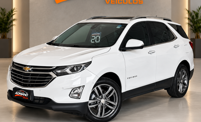 Equinox Premier 2.0 Turbo AWD Aut. 2020 - Completíssima, Premium e com Baixa Quilometragem!