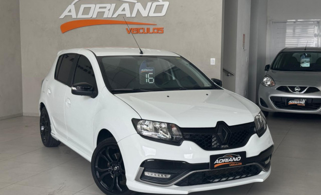 Sandero RS 2.0 2016 - Esportivo, Completo e com Estilo de Sobra!-12