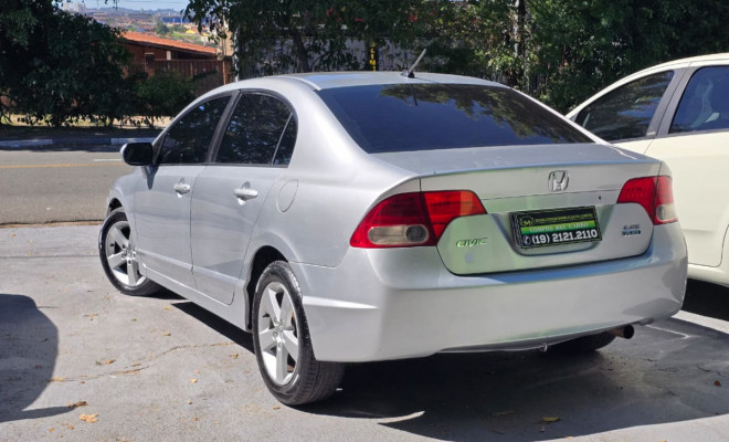 Honda Civic Sedan LXS 1.8/1.8 Flex 16V Aut. 4p 2008 Flex-2