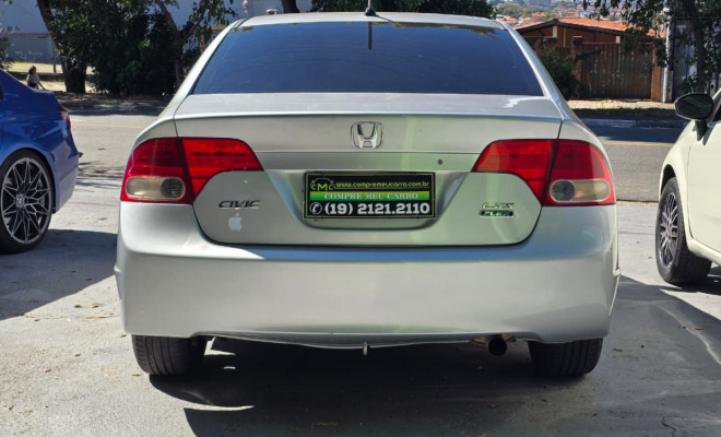 Honda Civic Sedan LXS 1.8/1.8 Flex 16V Aut. 4p 2008 Flex-3