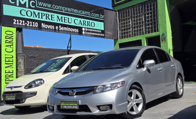 Honda Civic Sedan LXS 1.8/1.8 Flex 16V Aut. 4p 2008 Flex