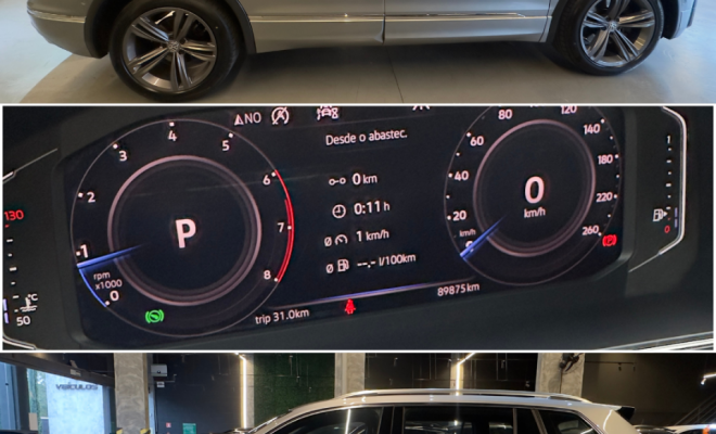VW - VolksWagen TIGUAN Allspac R-Line 350 TSI 2.0 4x4 2020 Flex-5