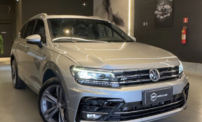 VW - VolksWagen TIGUAN Allspac R-Line 350 TSI 2.0 4x4 2020 Flex