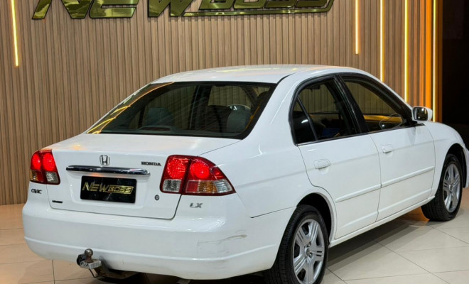 Honda Civic Sedan LX 1.7 16V 115cv Aut. 4p 2003 Gasolina-4