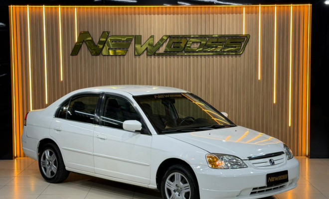 Honda Civic Sedan LX 1.7 16V 115cv Aut. 4p 2003 Gasolina