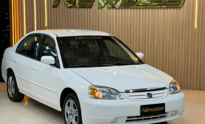 Honda Civic Sedan LX 1.7 16V 115cv Aut. 4p 2003 Gasolina-3