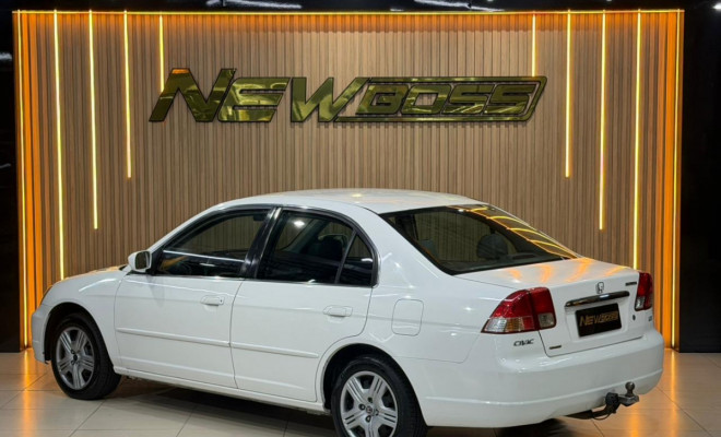 Honda Civic Sedan LX 1.7 16V 115cv Aut. 4p 2003 Gasolina-2