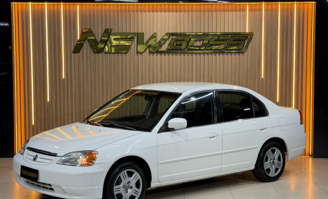 Honda Civic Sedan LX 1.7 16V 115cv Aut. 4p 2003 Gasolina-1