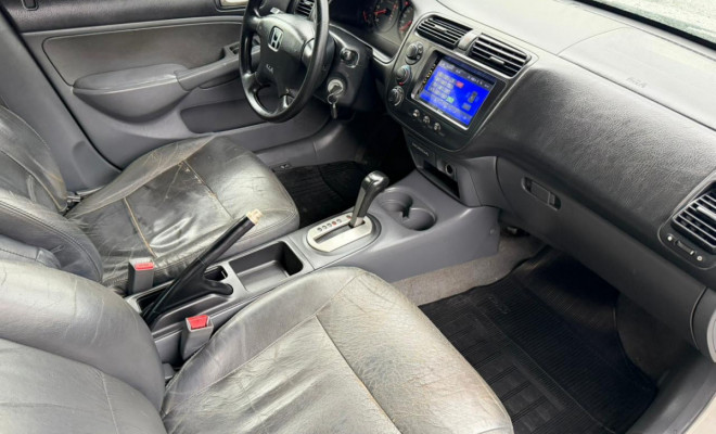 Honda Civic Sedan LX 1.7 16V 115cv Aut. 4p 2003 Gasolina-5