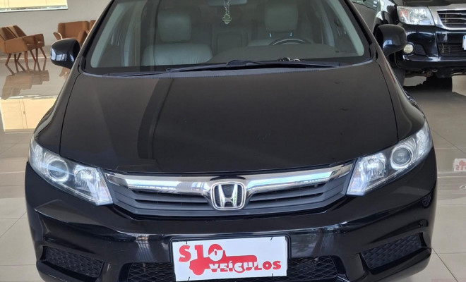 Honda Civic Sedan LXS 1.8/1.8 Flex 16V Aut. 4p 2013 Flex-0
