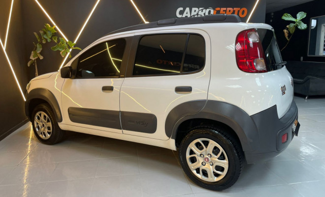 Fiat UNO WAY 1.0 EVO Fire 2013 Flex  Economia para o DIA A DIA-2