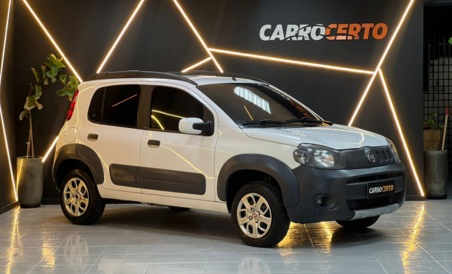 Fiat UNO WAY 1.0 EVO Fire 2013 Flex  Economia para o DIA A DIA