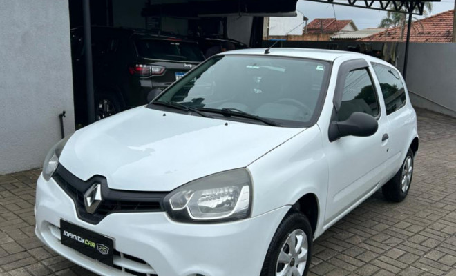 Renault Clio Authentique 1.0/1.0 Hi-Power 16V 3p 2016 Flex-2