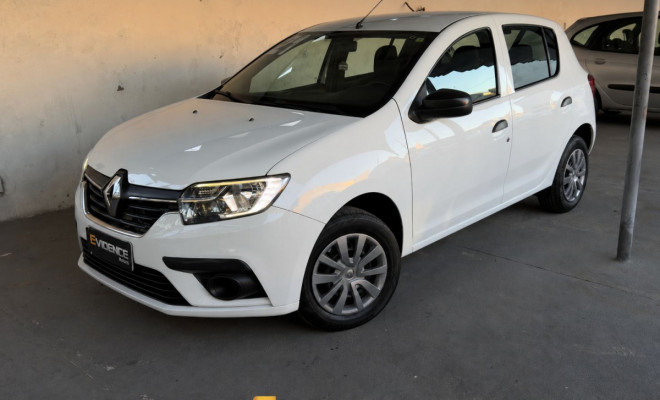 Renault SANDERO Authentique Flex 1.0 12V 5p 2020 Flex-0
