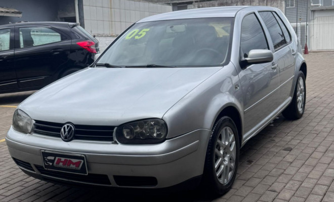 VW - VolksWagen Golf 1.6Mi/ 1.6Mi Gener./Black & Silver 2005 Flex-1