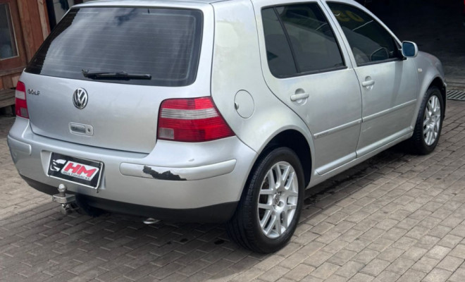 VW - VolksWagen Golf 1.6Mi/ 1.6Mi Gener./Black & Silver 2005 Flex-0