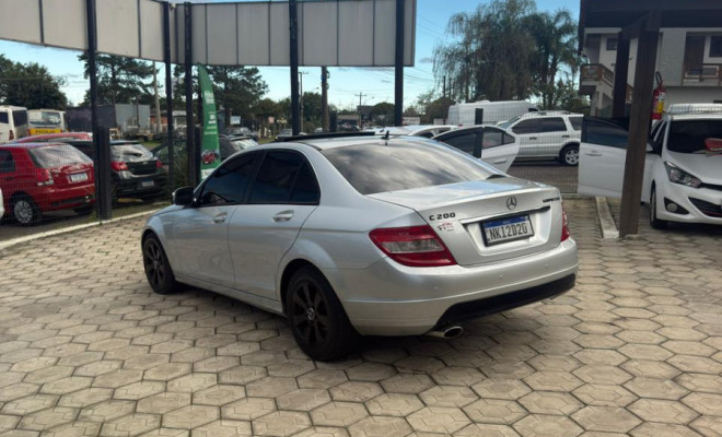 Mercedes-Benz C-200 Kompressor Classic 1.8 16V Aut. 2008 Gasolina-3