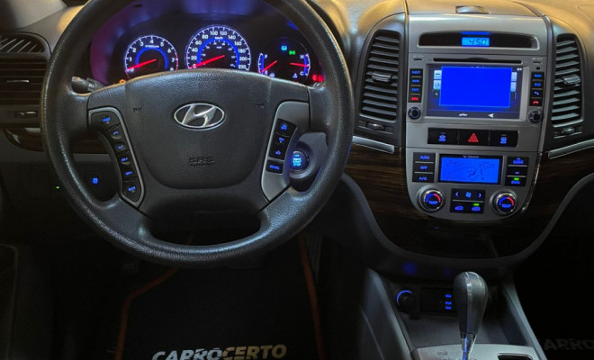 Hyundai Santa Fe GLS 2.4 2012 Gasolina  100% Financiado-5