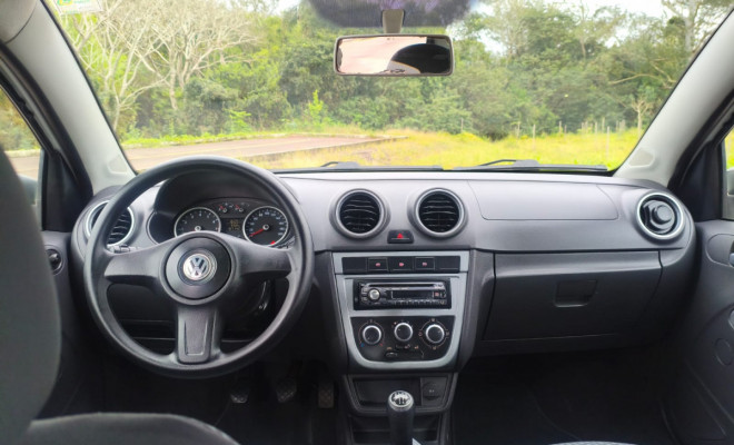 VW - VolksWagen Gol (novo) 1.0 Mi Total Flex 8V 4p 2011 Flex-1