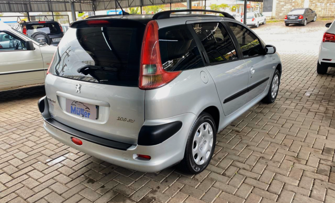 Peugeot 206 SW Presence 1.4/ 1.4 Flex 8V 5p 2007 Flex-4