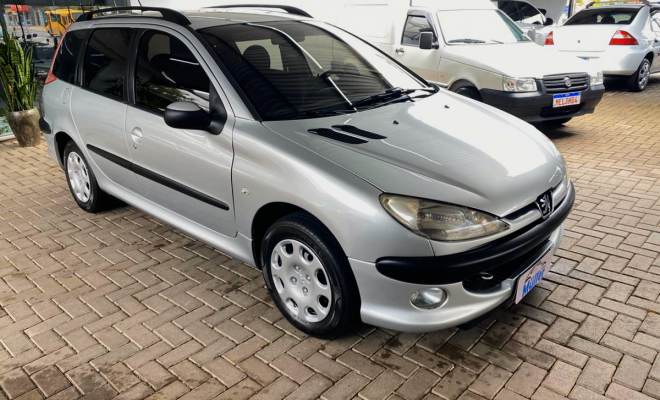 Peugeot 206 SW Presence 1.4/ 1.4 Flex 8V 5p 2007 Flex-1