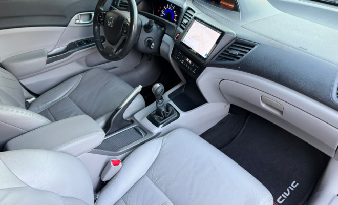 Honda Civic Sedan LXS 1.8/1.8 Flex 16V Aut. 4p 2015 Flex-5