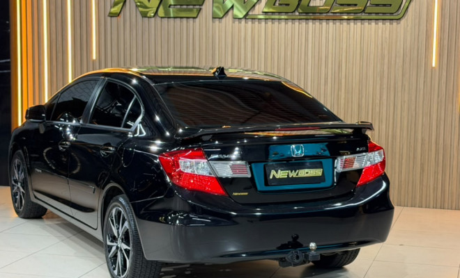 Honda Civic Sedan LXS 1.8/1.8 Flex 16V Aut. 4p 2015 Flex-4