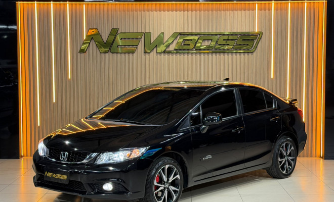 Honda Civic Sedan LXS 1.8/1.8 Flex 16V Aut. 4p 2015 Flex-1